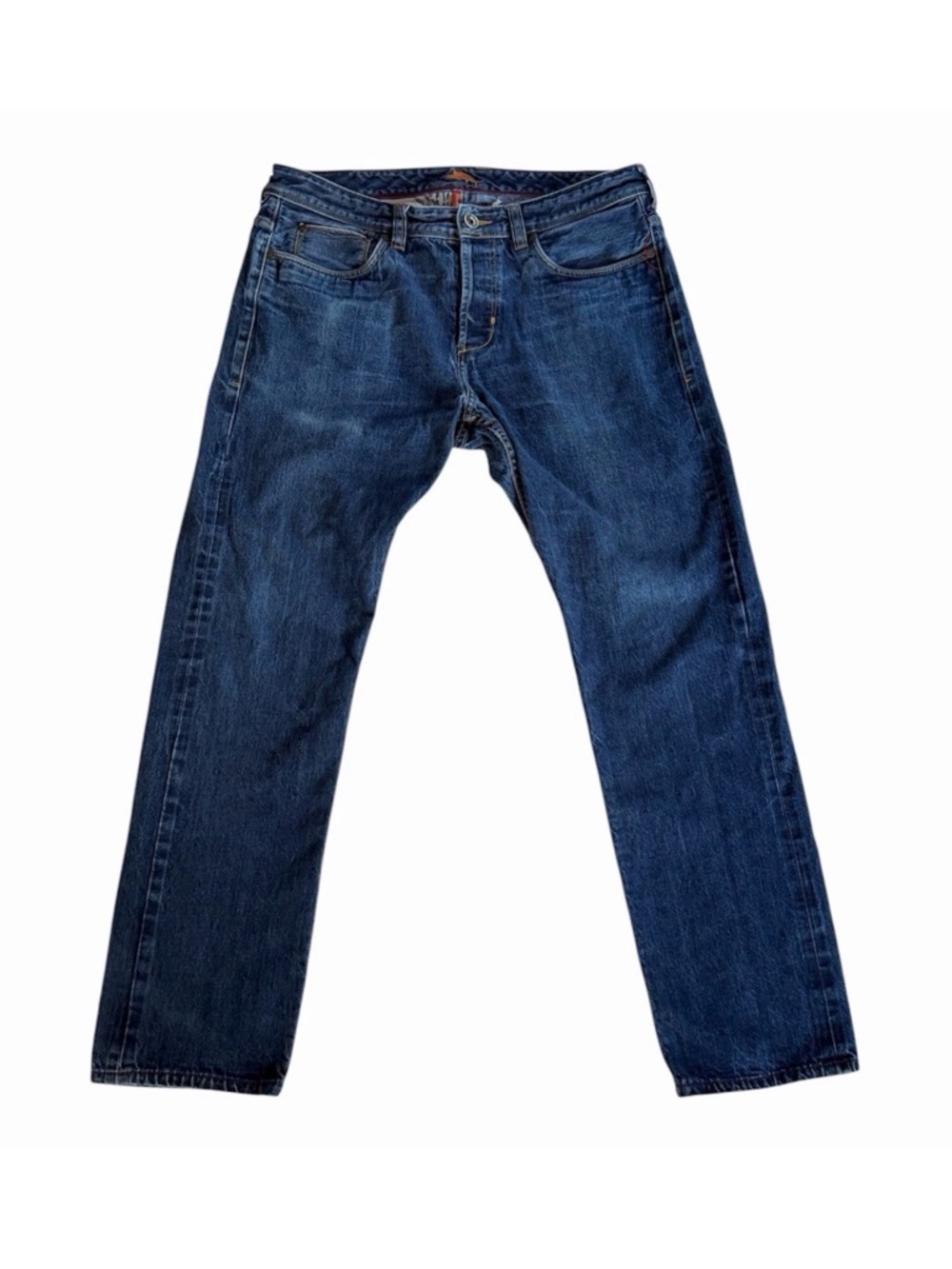 Tommy Bahama Maldives Vintage Slim Relaxed Jeans Mens 36x32 Blue Kaihara Denim